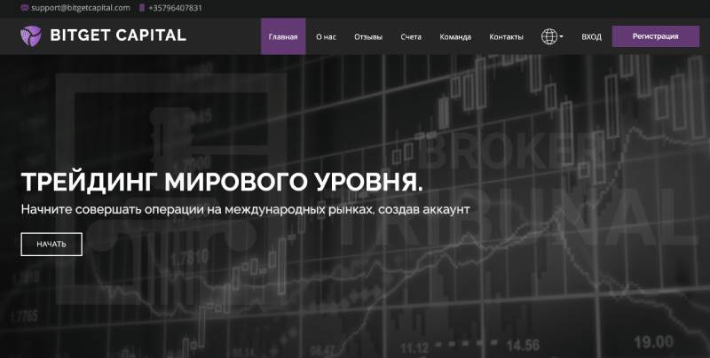 Bitget Capital - Отзывы, Почему это мошенническая платформа под маской брокера